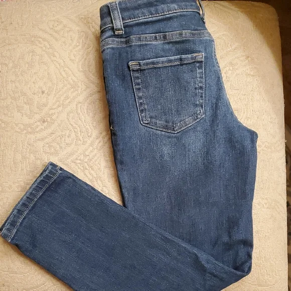 Cat & Jack Blue Skinny Jeans with Ultimate Stretch - Picture 6 of 7